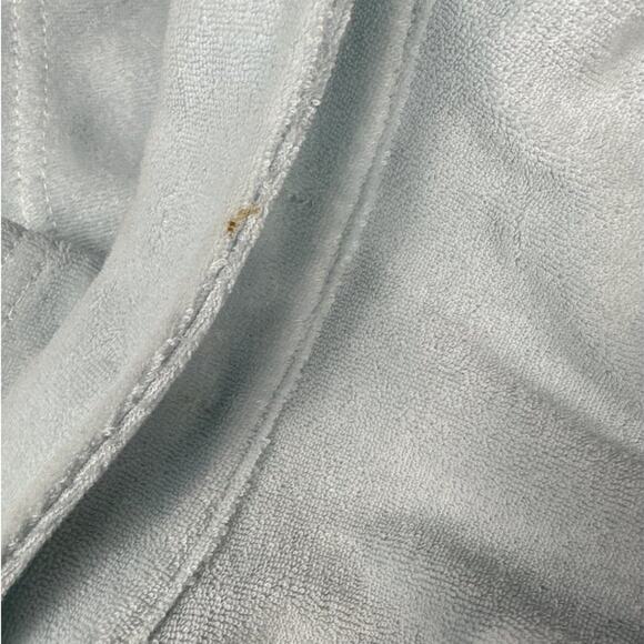 Fashion Nova Ruched Terry Cotton Mini Dress in Light Blue - Picture 2 of 3